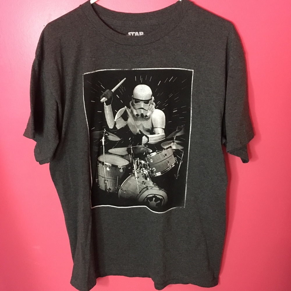 L Star Wars Stormtrooper Tee Shirt Disney Mens